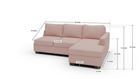 Track Raf Rev Chaise Sofa -