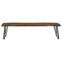 Nevada 70" Live Edge Dining Bench -