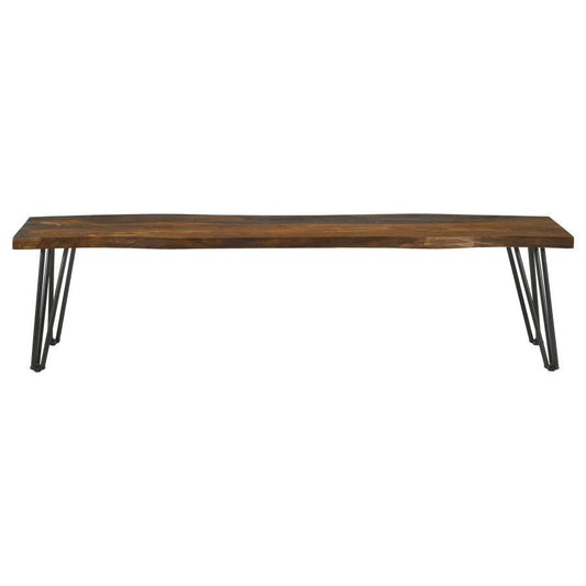 Nevada 70" Live Edge Dining Bench -