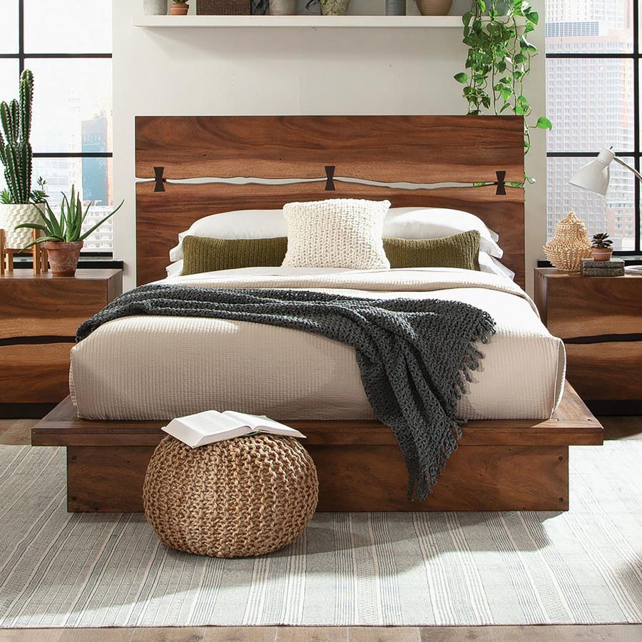 Willow Platform Panel King Bed -