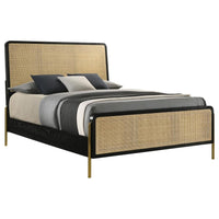 Arianna Black Sand King Bed -