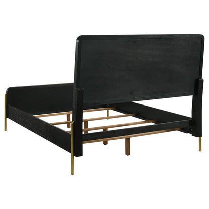 Arianna Black Sand King Bed -