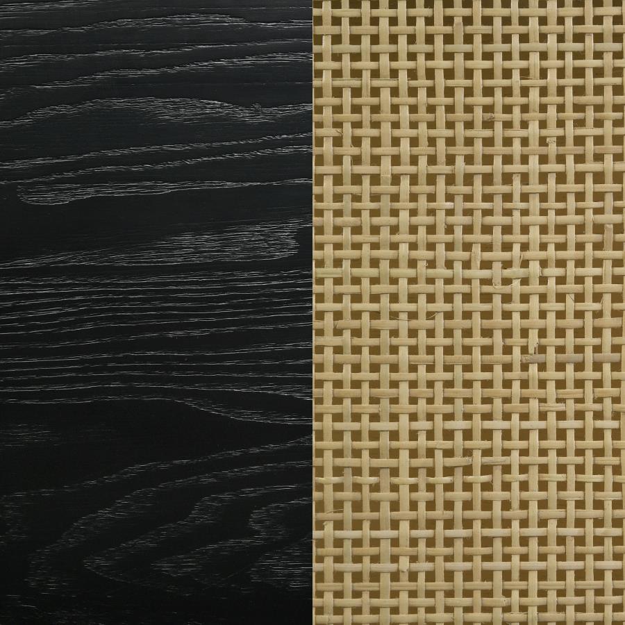 Arianna Black and Sand Queen Bed -