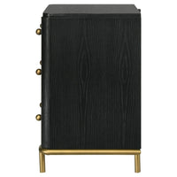 Arianna Black Nightstand -