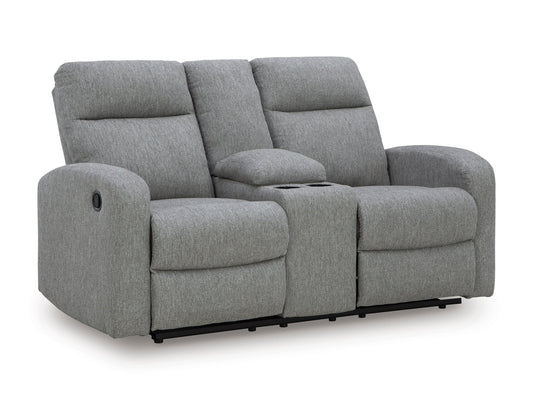 Montreal Reclining Loveseat W/Console -