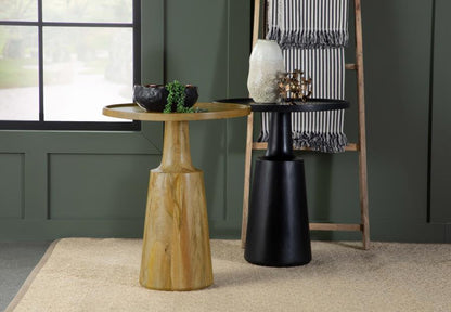 Izzy Black Accent Table -