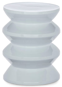 Lily Accent Table White -