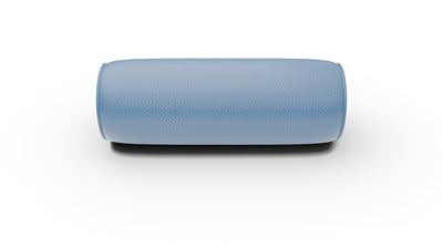 ACP 8 Leather Bolster Pillow - Tribeca Cobalt