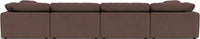 Fluffy 178" 4 Piece Sectional W/Double Otto - Amigo II Dusk