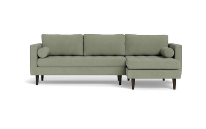 Ladybird 102" Right Chaise Sectional - Amigo II Sage