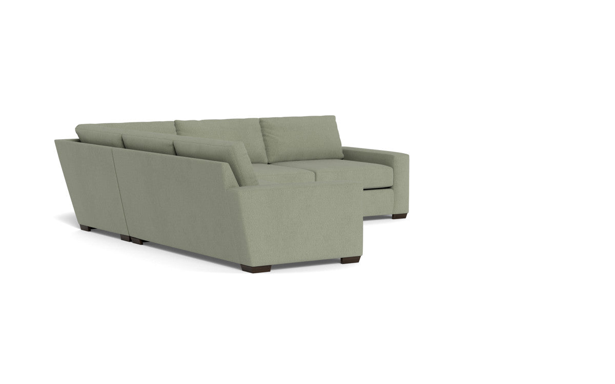 Mas Mesa 127" Deep Corner Sectional - Amigo II Sage