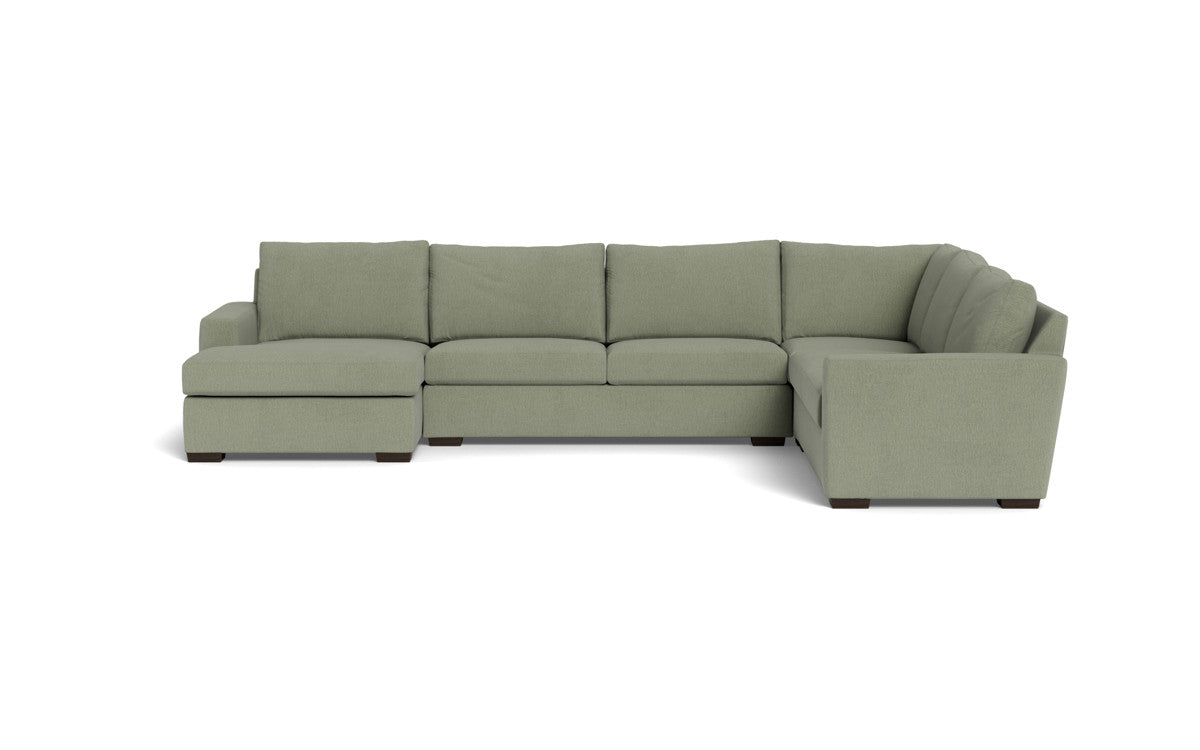 Mesa 156" Corner Sectionals w. Left Chaise - Amigo II Sage