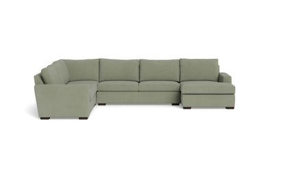 Mesa 156" Corner Sectionals w. Right Chaise - Amigo II Sage