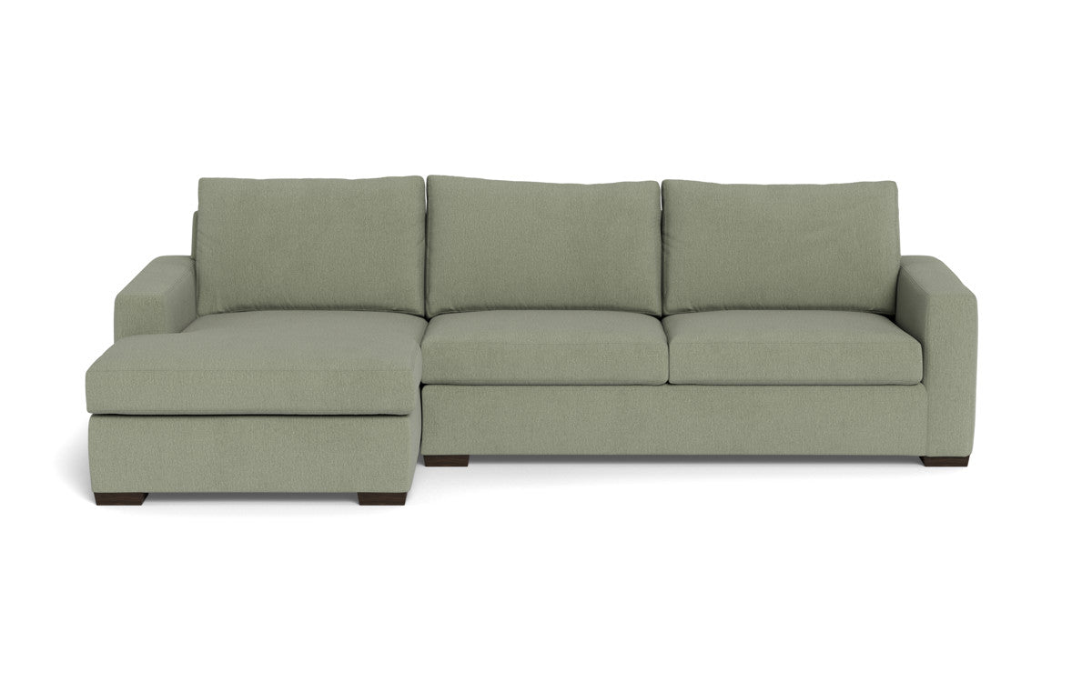 Mesa 123" Left Chaise Sectional - Amigo II Sage