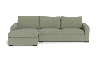 Mesa 123" Left Chaise Sectional - Amigo II Sage