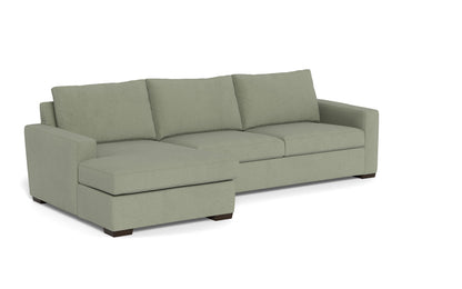 Mesa 123" Left Chaise Sectional - Amigo II Sage