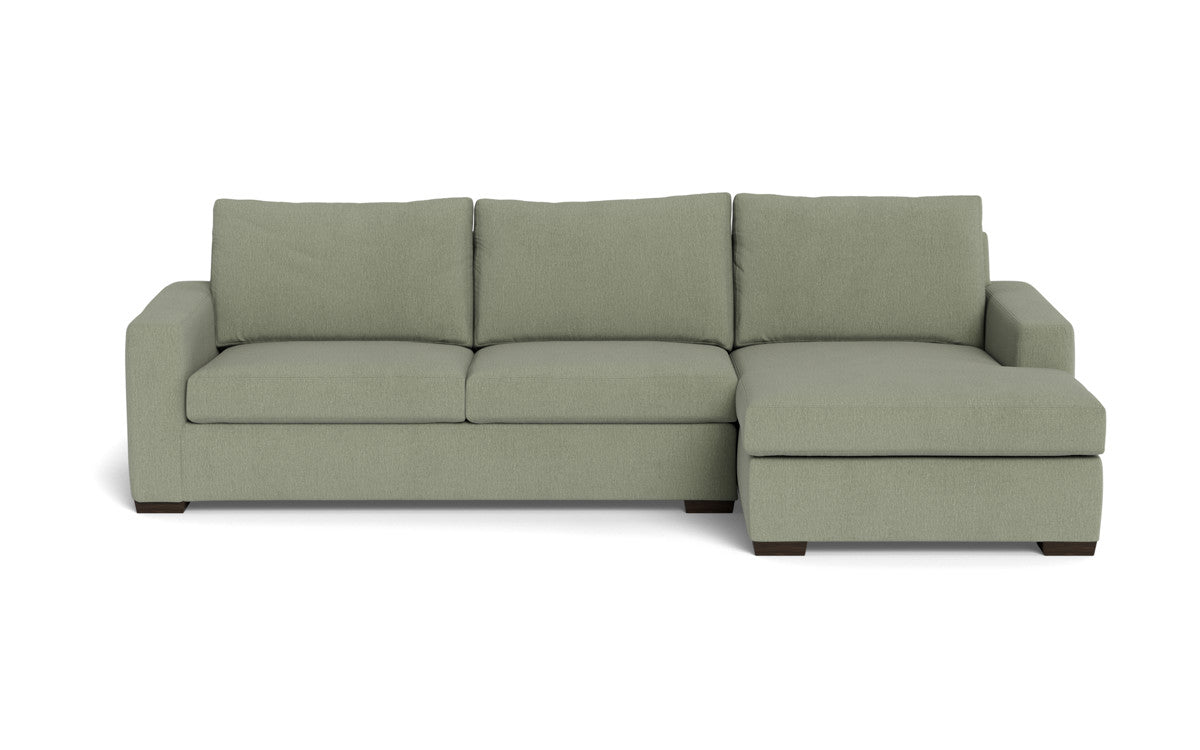 Mesa 123" Right Chaise Sectional - Amigo II Sage