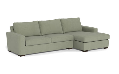 Mesa 123" Right Chaise Sectional - Amigo II Sage