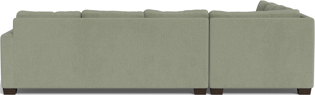 Track 121" Left Corner Sectional - Amigo II Sage
