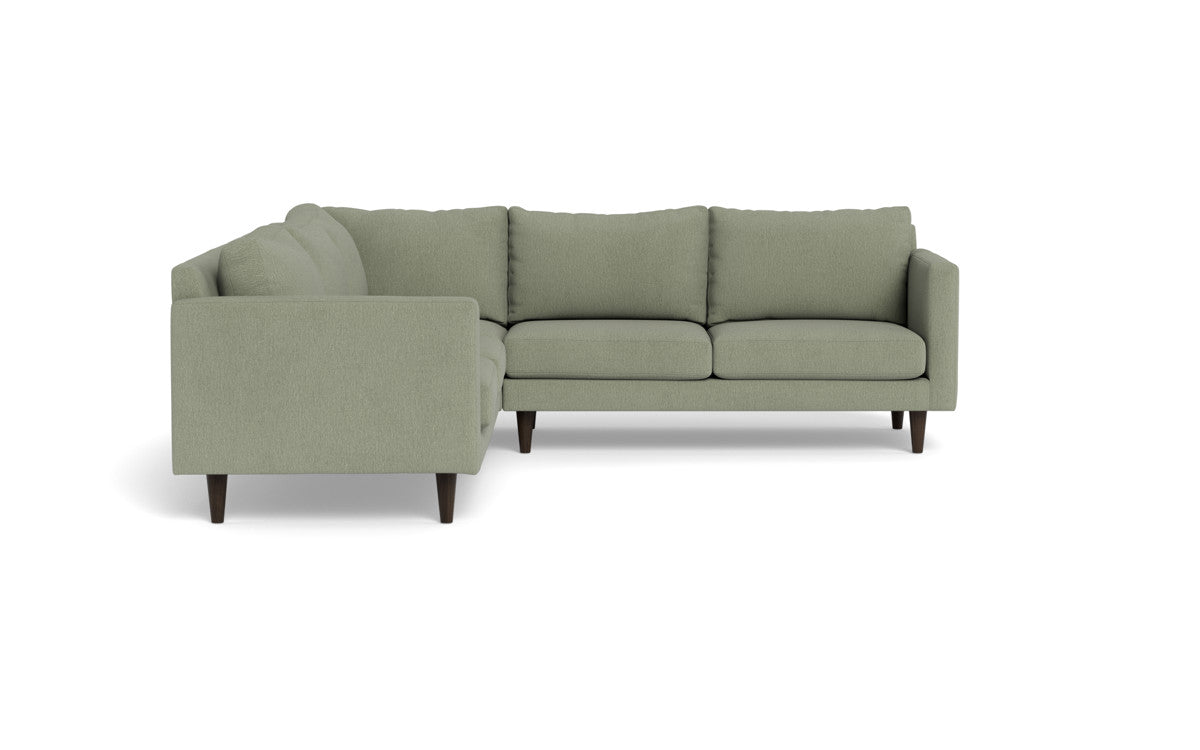 Wallace 102" Untufted Corner Sectional - Amigo II Sage