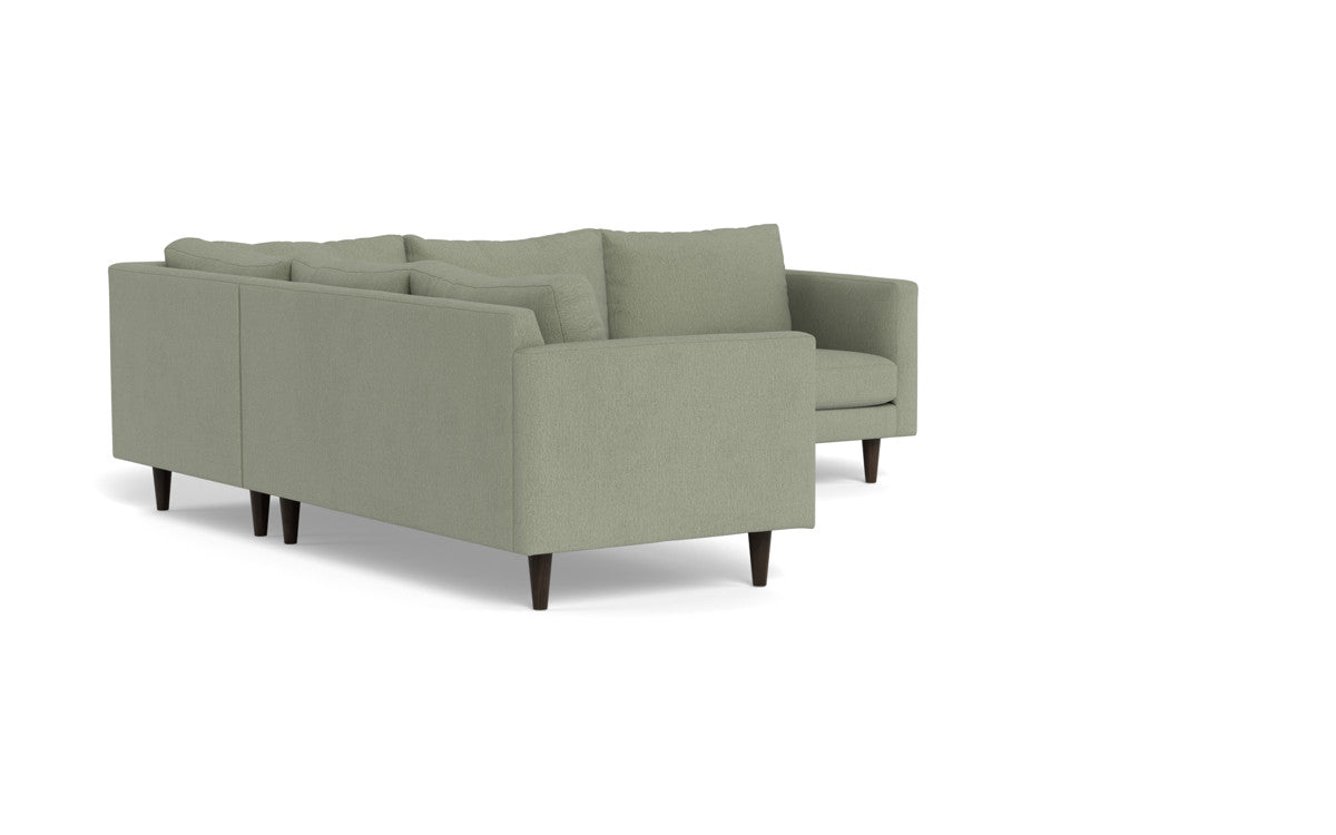 Wallace 102" Untufted Corner Sectional - Amigo II Sage