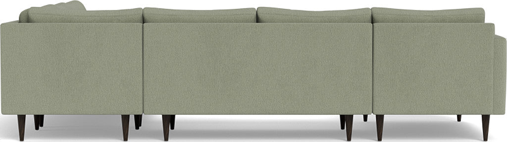 Wallace 130" Untufted Corner Sectionals w. Left Chaise - Amigo II Garden