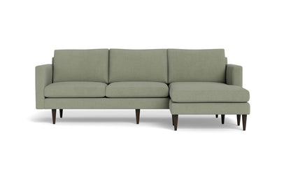 Wallace 98" Untufted Reversible Chaise Sofa - Amigo II Sage