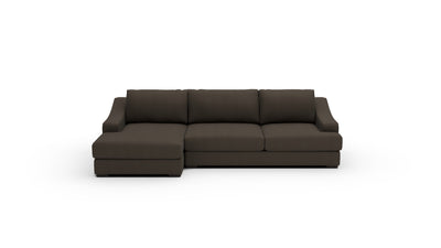 Austonian 2 Pc Sectional W Laf Chaise — dream-chocolate