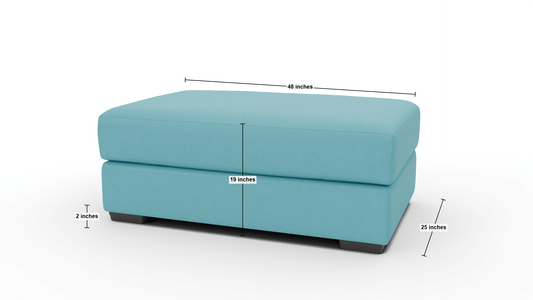 Austonian Ottoman - Dream Olive