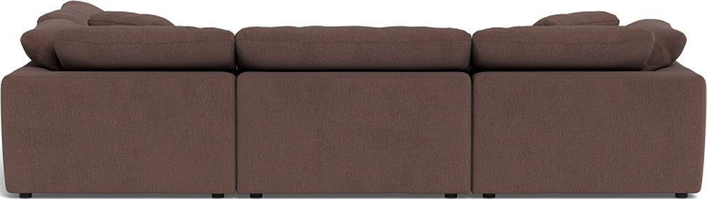 Fluffy 133.5" 4 Piece Sectional w/Otto - Amigo II Dusk