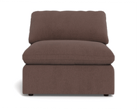 Fluffy Small Armless Chair -