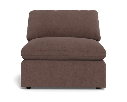 Fluffy Small Armless Chair -