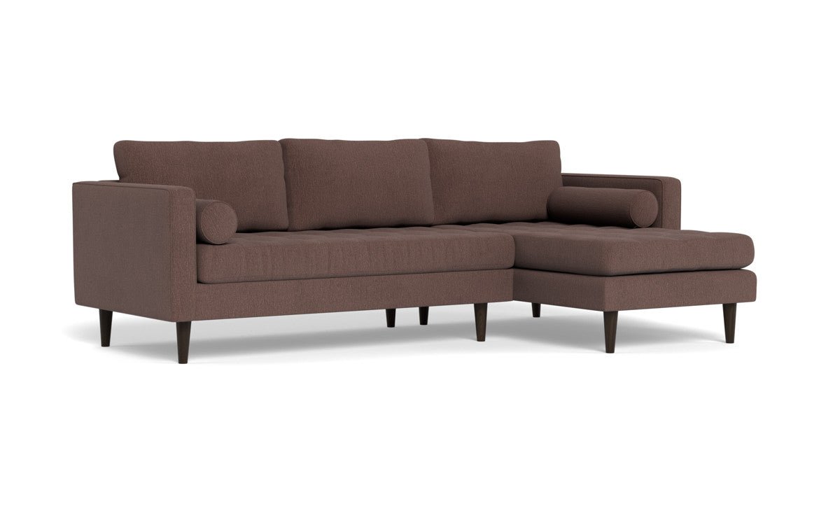Ladybird 102" Right Chaise Sectional - Amigo II Dusk