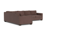 Track 121" Left Corner Sectional With Raf Sleeper Sectional - Amigo II Dusk