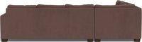 Track 121" Left Corner Sectional With Raf Sleeper Sectional - Amigo II Dusk