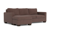 Track 87" Reversible Chaise Queen Sleeper Sofa - Amigo II Dusk