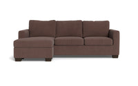 Track 87" Reversible Chaise Queen Sleeper Sofa - Amigo II Dusk