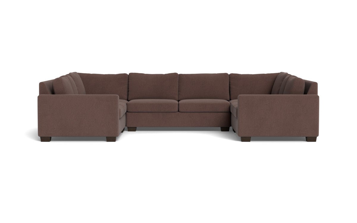 Track 141" Corner Sofa U Sectional - Amigo II Dusk