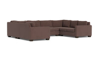 Track 141" Corner Sofa U Sectional - Amigo II Dusk