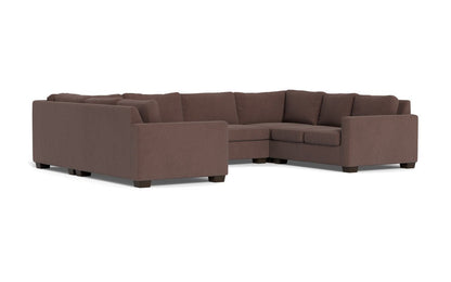 Track 141" Corner Sofa U Sectional - Amigo II Dusk