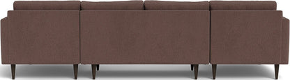 Wallace 126" Double Chaise U Sectional - Amigo II Dusk