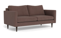 Wallace 74" Untufted Apartment Sofa - Amigo II Dusk
