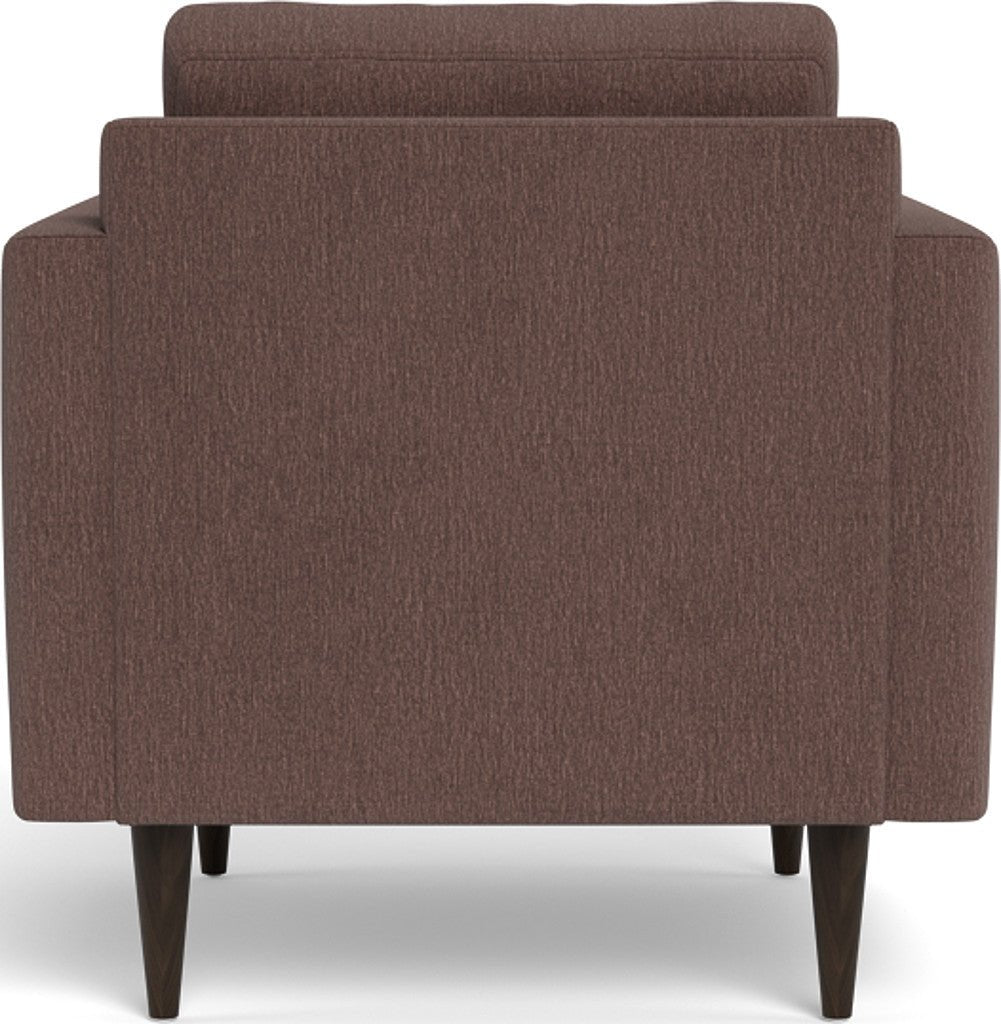 Wallace 34" Untufted Arm Chair - Amigo II Dusk
