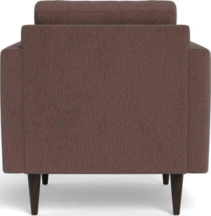 Wallace 34" Untufted Arm Chair - Amigo II Dusk