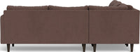 Wallace 102" Untufted Corner Sectional - Amigo II Dusk
