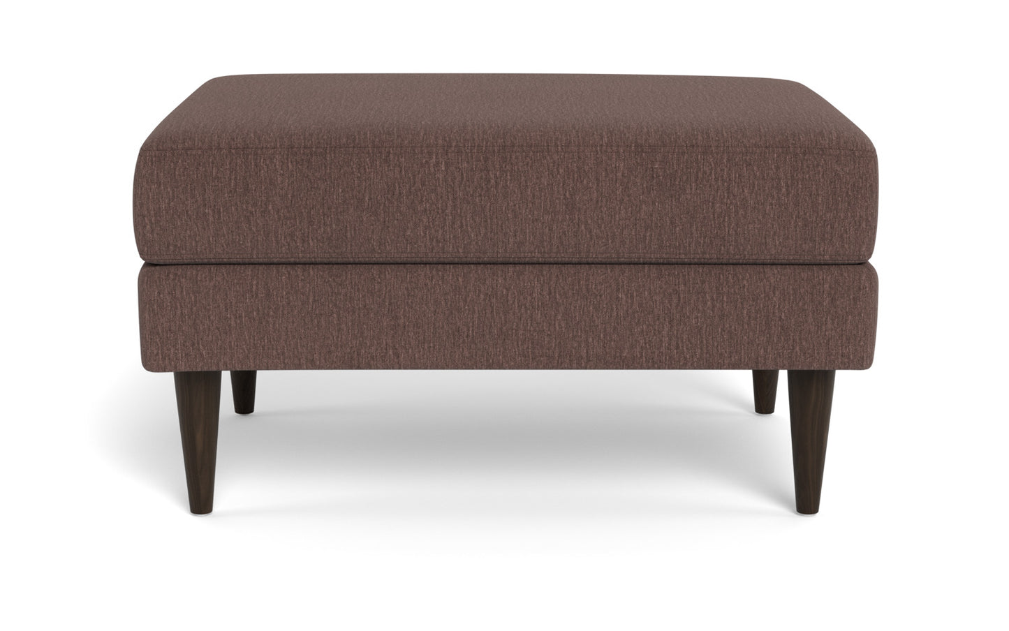 Wallace Untufted Ottoman - Amigo II Dusk