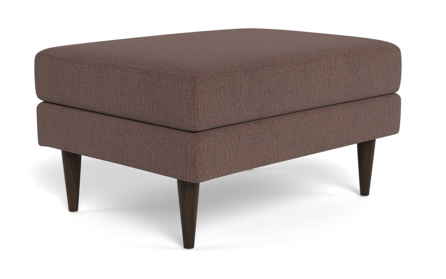 Wallace Untufted Ottoman - Amigo II Dusk