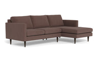 Wallace 98" Untufted Right Chaise Sectional - Amigo II Dusk
