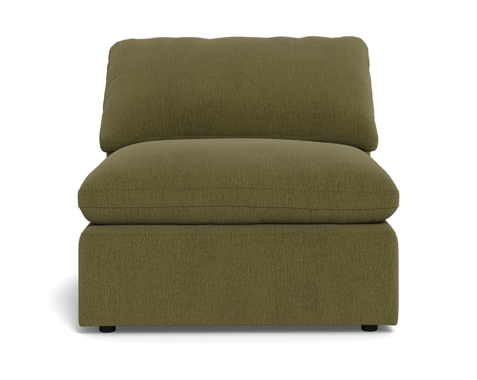 Fluffy Small Armless Chair - Amigo II Garden