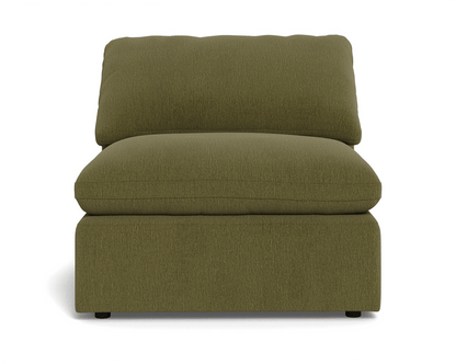 Fluffy Small Armless Chair - Amigo II Garden